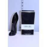 A boxed Carolina Herrera Good Girl EDP 50ml (slightly used)