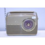 A Vintage Bush radio (untested). Shipping unavailable