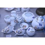 A selection of collectable Aynsley Cottage Garden ware