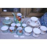 A Noritake coffee service and a Duchess china service a/f