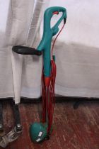 A 240v Bosch strimmer (untested), shipping unavailable