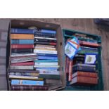 A job lot of vintage and antique books