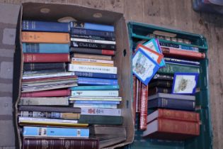 A job lot of vintage and antique books