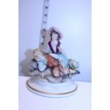 A vintage Capodimonte figure