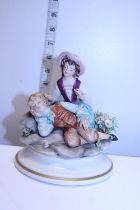 A vintage Capodimonte figure