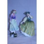 Two Royal Doulton figurine's Buttercup HN2309 & Polly HN3178