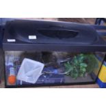 A fish tank and accessories etc. 2ft x 1ft x 1ft No shipping.