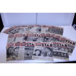 Approx 30 vintage Raich Carters soccer star magazines from the early to mid 1950's
