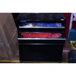 A SGS metal tool chest on castors with contents. No shipping.