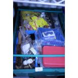 A box of assorted tools & accessories etc. No shipping.