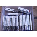 A box full of PlayStation 2 games (untested)