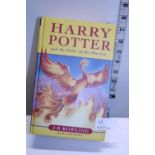 A first edition Harry Potter 'The Order of the Phoenix'