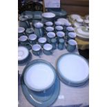 A large contemporary Denby dinner service approx 60 pieces (all in good condition), shipping