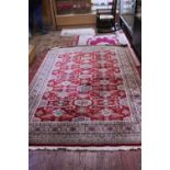A 1.68 x 2.49m Asian woolen rug 'Jaldar Classic'. Shipping unavailable