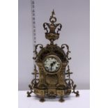 A Imperial gilt metal mantle clock (needs restoration)