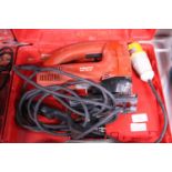 A 110v Hilti jigsaw (untested)