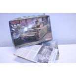 A Dragon 1:35 scale Panzer Tank model kit (boxed as new)