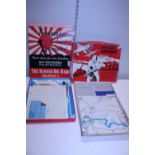 Two strategy war game box sets (one complete, one missing instructions)