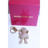 A boxed Butler and Wilson keyring