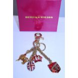 A boxed Butler and Wilson keyring