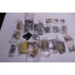 A large selection of assorted WWII metal and resin tanks and armour (appear 20mm scale)