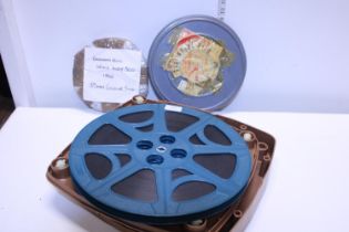 A selection of vintage 35mm films including National Coal board Burns from colliery mining