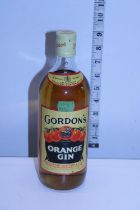 A vintage bottle of Gordon's Orange Tanqueray gin