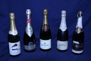 A selection of sealed vintage champagne and other fizzy wines etc, shipping unavailable