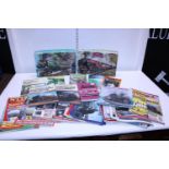 A selection of steam engine related magazines and jigsaws. Shipping unavailable