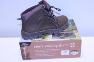 A new pair of men's walking boots size 10