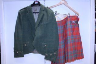 A Scottish Kilt and jacket