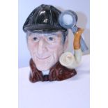 A Royal Doulton character jug The Sleuth D6631