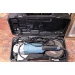 A 240v 9" angle grinder (untested). Shipping unavailable