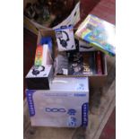 A job lot of assorted electronics and vintage games