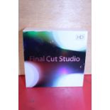 A boxed Apple Final Cut Studio set