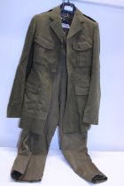 A military no2 dress jacket and trousers