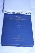 An Ishihara tests for colour-blindness 1977