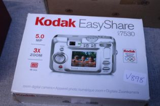 A boxed as new Kodak digital zoom camera (untested)