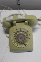 A vintage telephone