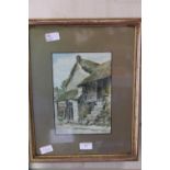 A original framed watercolour by John Schofield Shipping unavailable