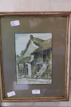 A original framed watercolour by John Schofield Shipping unavailable
