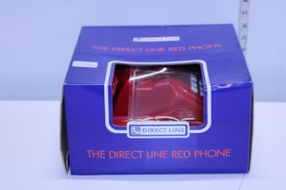 A original boxed Direct Line red telephone
