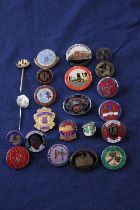 Twenty Two colliery mining pit enamel badges