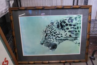 A framed Paul Bosman limited edition print 36/300 Shipping unavailable