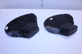 A pair of 1950's Innocenti Lambretta seat covers