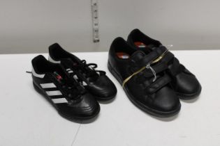 A pair of Lonsdale shoes size 7 and a pair of child's adidas shoes size 2