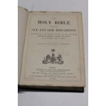 A 1883 Victorian family bible