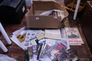 A large job lot of steam railway related magazines, shipping unavailable