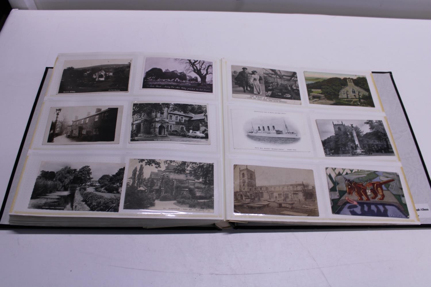 A album containing approx 300 postcards, various subjects - Image 2 of 3