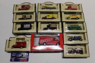 A selection of assorted die-cast models